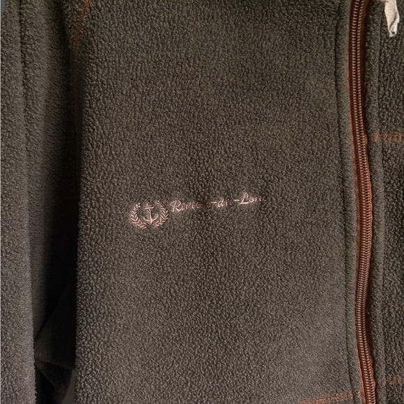 Riviere du Loup fleece zip up men XL KHAKI - Picture 3 of 5